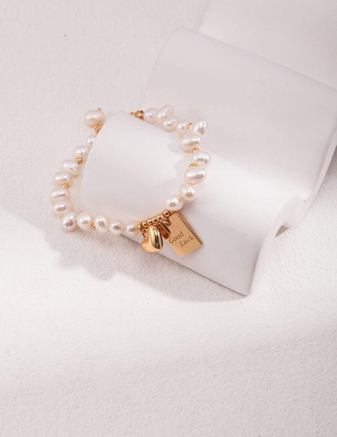 Sterling Silver Lucky Pearl Bracelet