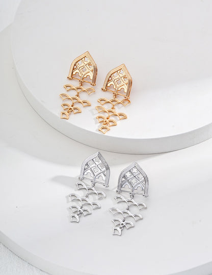 S925 Silver New Chinese Style Earrings