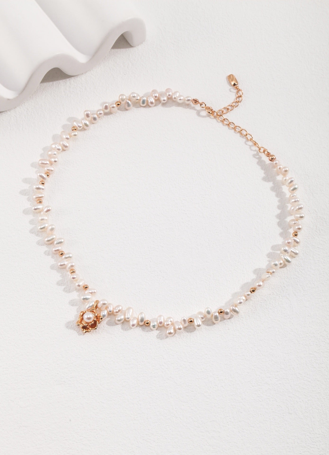 Hot item | Camellia pearl necklace