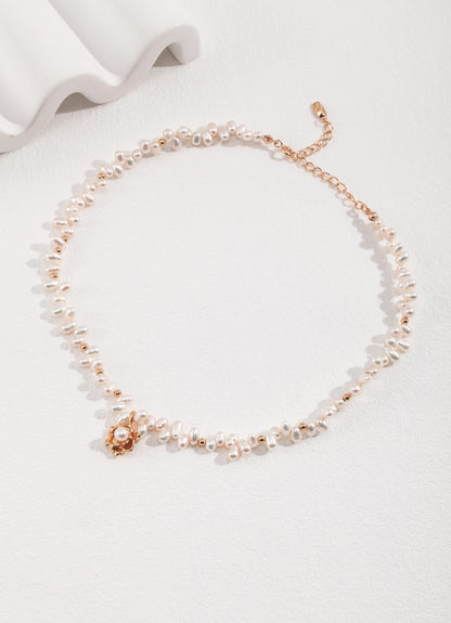 Hot item | Camellia pearl necklace