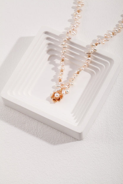 Hot item | Camellia pearl necklace