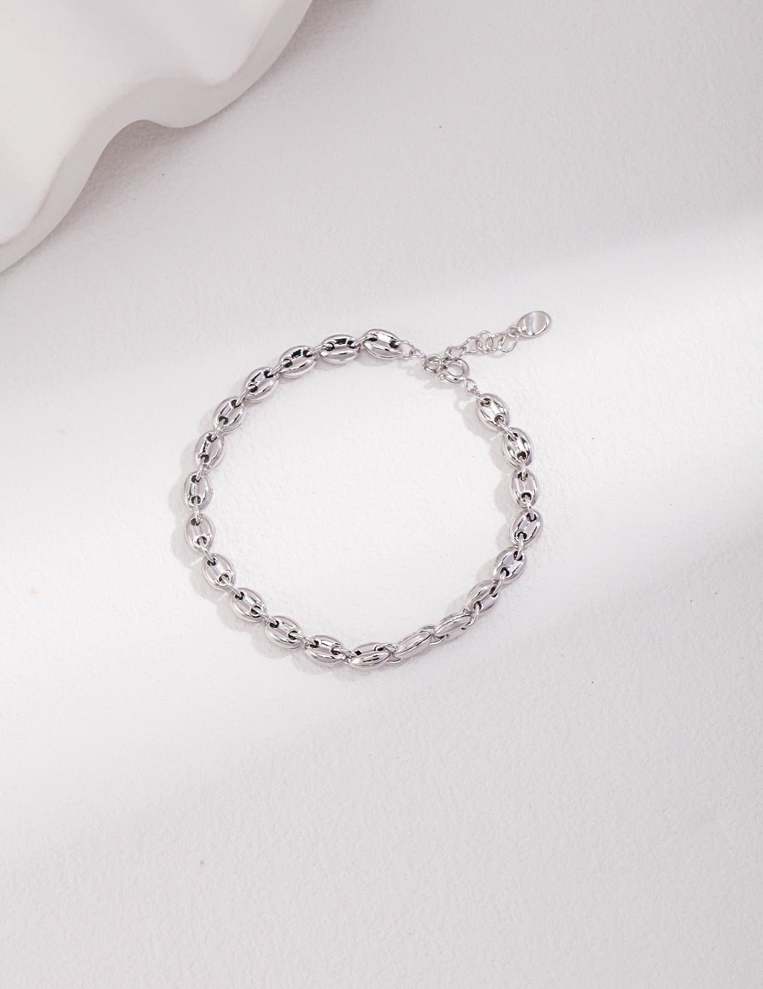 Sterling silver simple bracelet