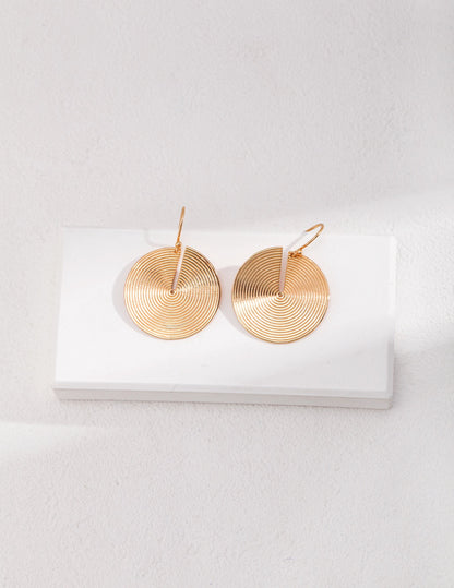 Sterling Silver Simple Earrings