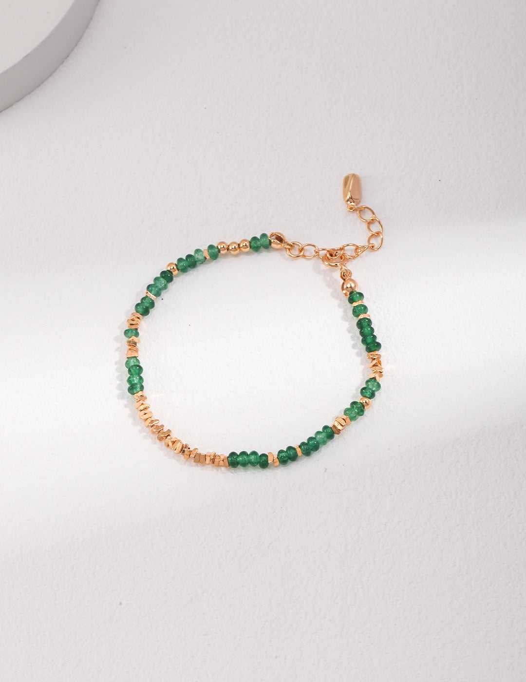 Emerald Sterling Silver Bracelet