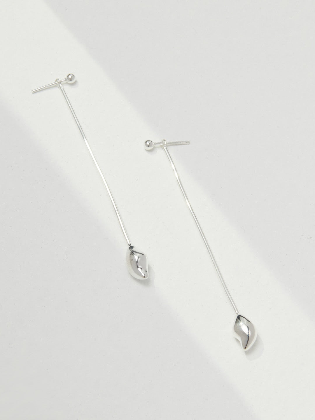 Lava Series Silver Earrings