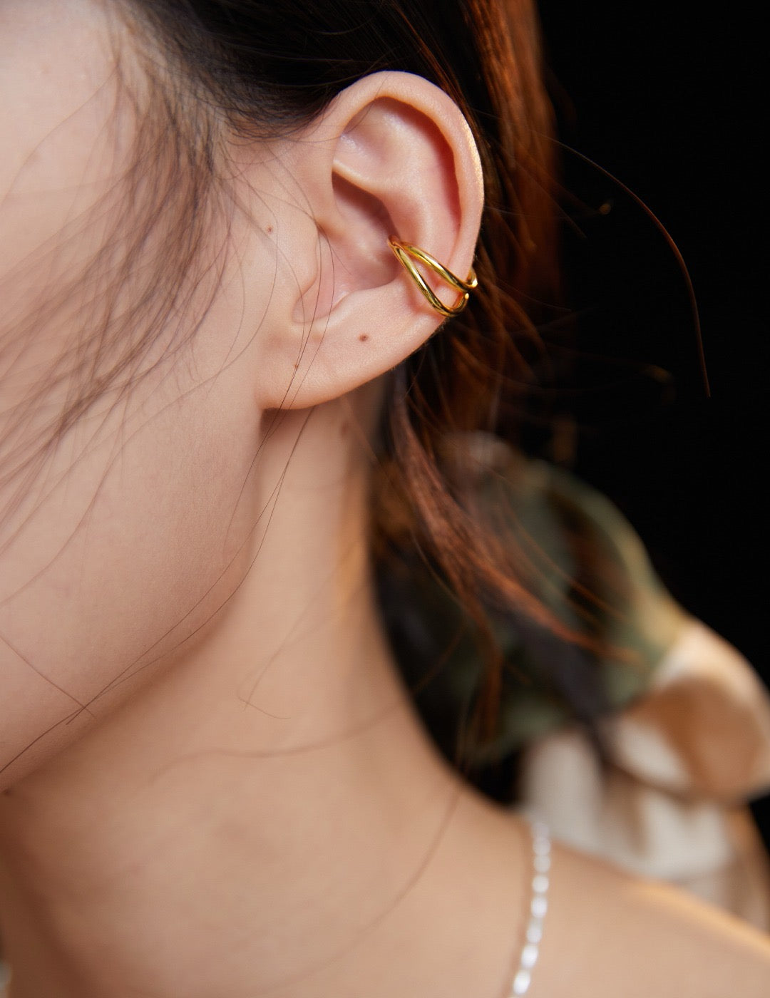 Pure silver ear cuffs (sold individually)