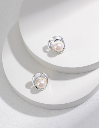 Pearl Remodeling Series Pearl Earrings