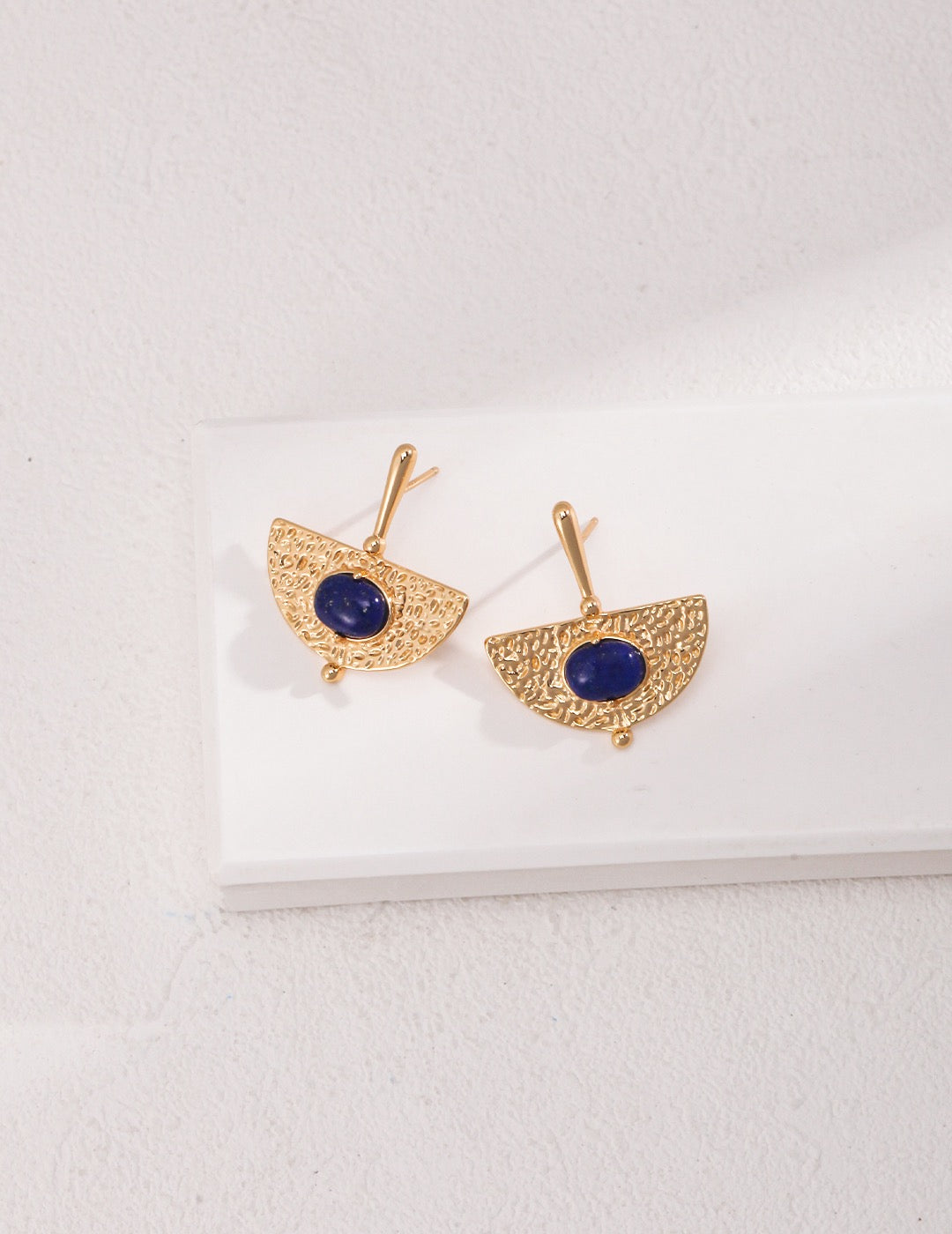 Sterling silver lapis lazuli earrings